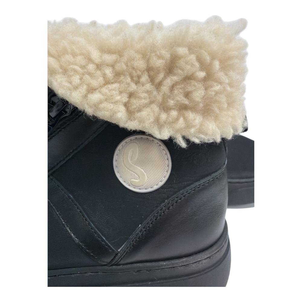 Softinos by Fly London Alio Faux Shearling Bootie Womens Size 42 NWT Portugal - Picture 8 of 10